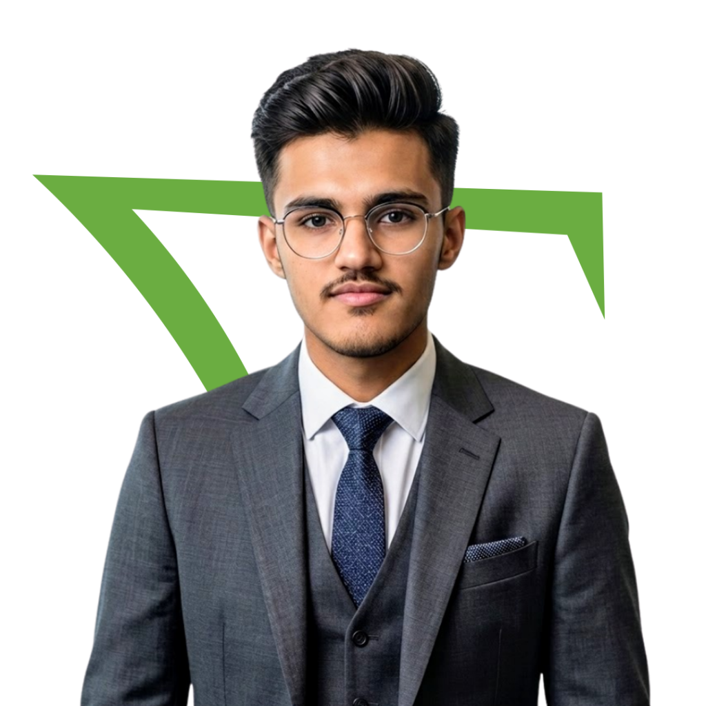 Ali Akber, medical billing and coding professional, wearing a suit and glasses, representing MedBilling RCM
